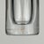 Elegant crystal glass vase or decorative tumbler, created for Mercedes-Benz Auto Rotonda in 2003. Made from clear, heavy...