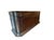 An impressive, large-scale traditional dining room buffet sideboard featuring bowed curved ends, molded top edging, and...