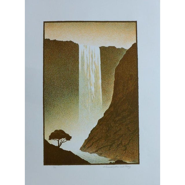 Vicente PASCUAL RODRIGO Unicamente se oye el sileci, 1985 Lithograph signed and numbered in pencil by the artist Edition...