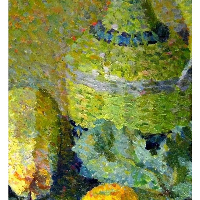 Antique Still Life Oil Painting, Soviet Ukrainian Art 41-37 For Sale - Image 4 of 6