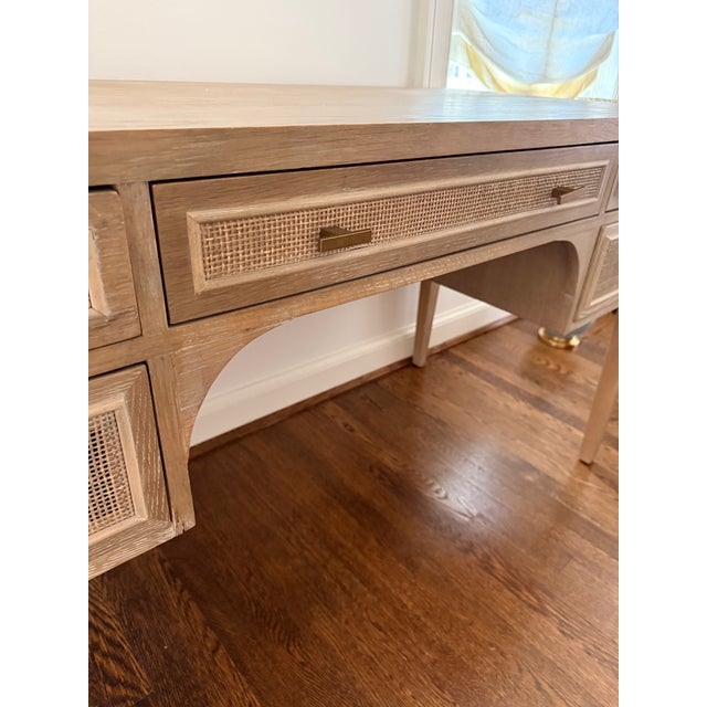 Essentials for Living Cane Desk For Sale - Image 4 of 8