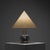 An elegant Model 1039 ceramic table lamp produced by Søholm Stentøj in Denmark during the 1960s. Characterised by its...