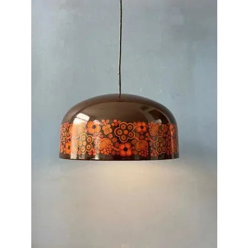 Mid-Century Brown Arabia Hanging Lamp by Kaj Franck for Fog & Morup For Sale - Image 11 of 11