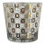 Vintage Mid-Century Modern-Style Glass Wine Cooler For Sale