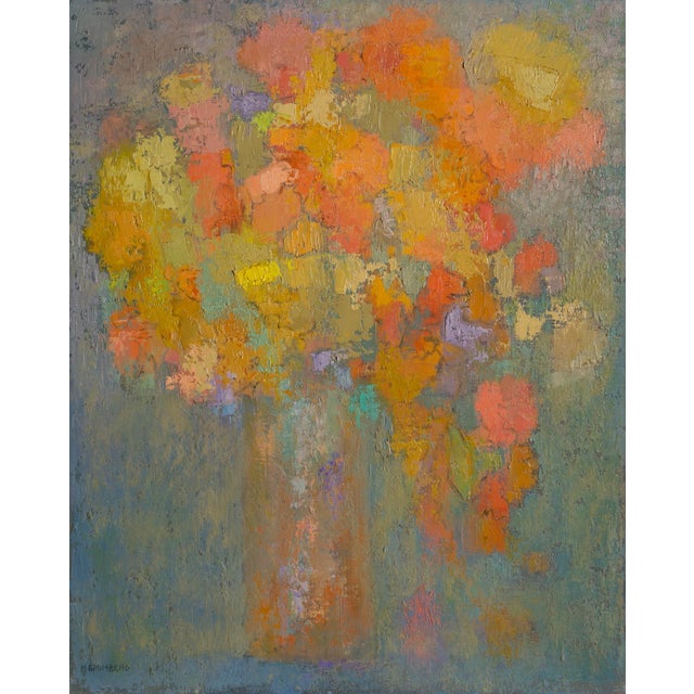 Multicolor Flowers VI, Miriam Bromberg, Painting For Sale In New York - Image 6 of 6