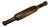Antique Wooden Rolling Pin: Primitive Farmhouse Kitchen Decor For Sale