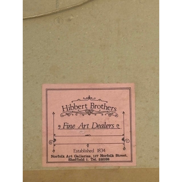 Vintage English Oil on Board Landscape by Vincent Selby For Sale - Image 4 of 9