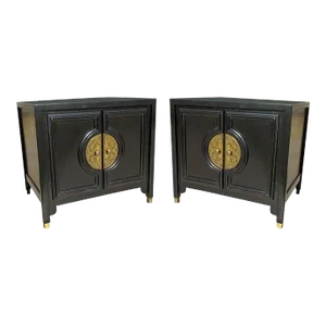 1960s Pair of Century Furniture Chin Hua Nightstands