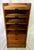 Early 1900s Oak Letter File Cabinet For Sale - Image 9 of 13