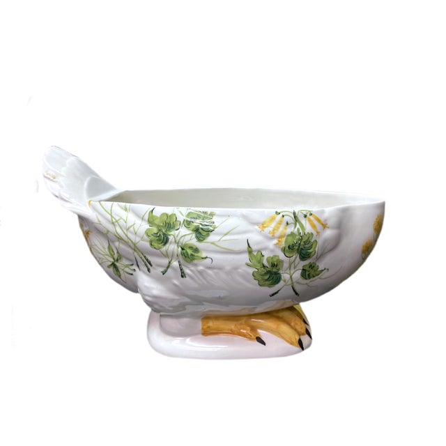 Vintage Italian Duck Goose Soup Tureen Chairish