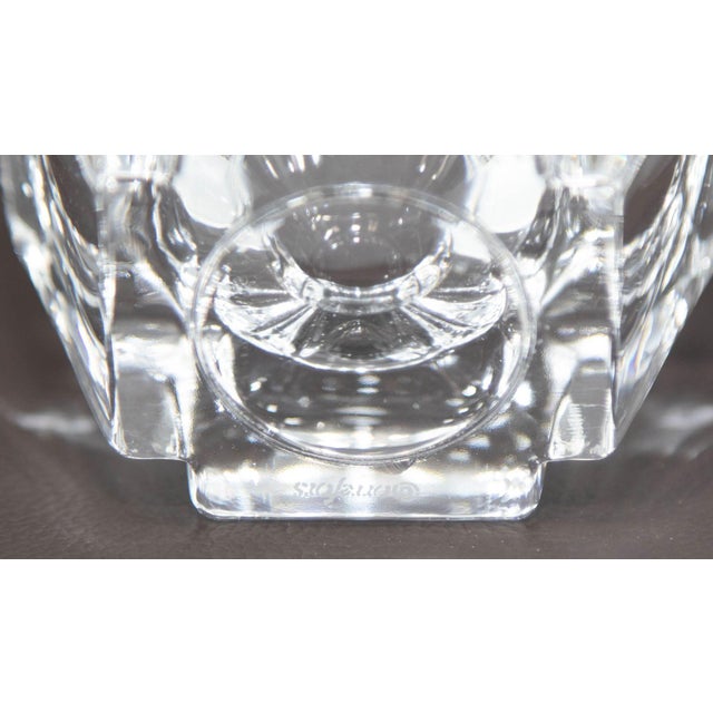 Orrefors Sweden Crystal Votive Candle Holder 1970 For Sale - Image 10 of 12