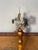 1970s 1970s Sea Shell Floral Arrangement in Gold Vase For Sale - Image 5 of 6