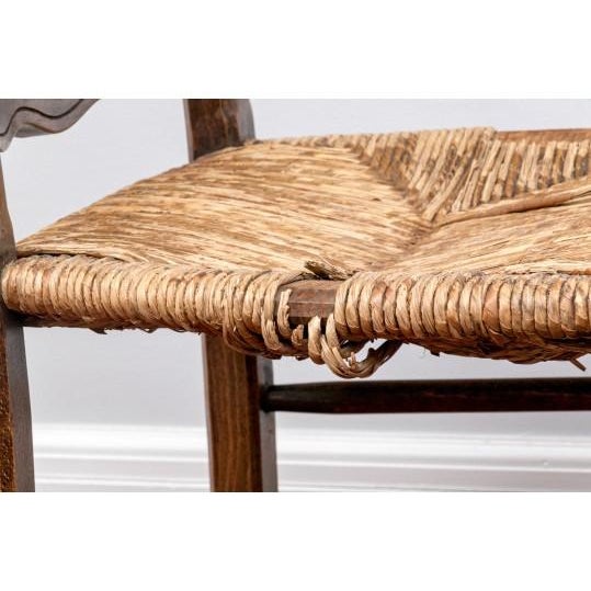 Dining Chairs Louis XV Rococo Vintage French 1950 - Set of 6 For Sale - Image 4 of 9