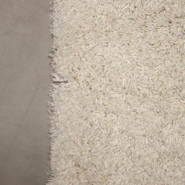 Large Handmade Vintage Rug For Sale - Image 5 of 8