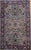 Early 20th Century Vintage Persian Kerman Lavar Area Rug, Handwoven Floral Pattern, Ivory & Blue, 3’ X 5’ For Sale - Image 5 of 12