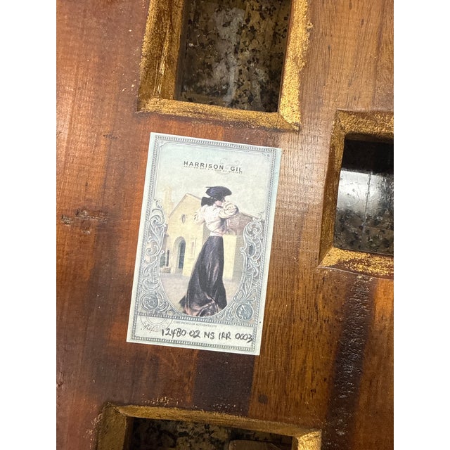 Vintage "Cubic" Wall Mirror, designed by the renowned luxury furniture designer Christopher Guy during the era of his...
