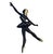 Black Vintage, Set of 3, MCM Black & Gold Bronze Ballerina Man Women Dancing, Wall Art, Home Decor, 10" For Sale - Image 8 of 10