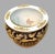 Metal Mid 20th Century Hand Painted Black and Gold Chinese Fishbowl Planter - 12" Wide For Sale - Image 7 of 12