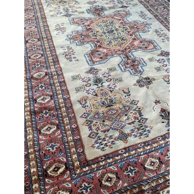 Vintage Pakistani Rug For Sale - Image 6 of 18