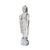 1990s Chinese Distressed Gray Stone Carved Standing Buddha Statue For Sale - Image 5 of 7