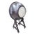 Industrial Modern Cannonball Bar Cabinet For Sale
