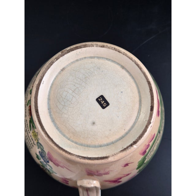 Pink Splash Lustre Jug, Sunderland, 1859 For Sale - Image 9 of 10