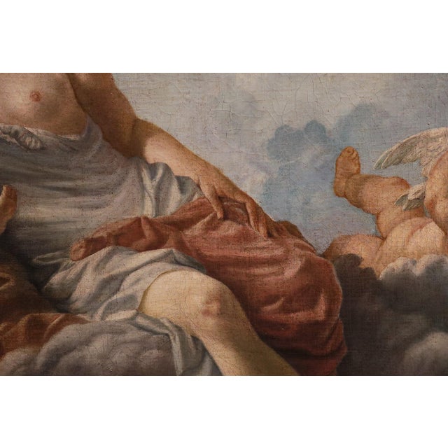 Mid 18th Century Noël Hallé, Venus and Cupid, 1760, Oil on Canvas For Sale - Image 5 of 16