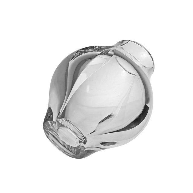 This St. Louis France crystal vase showcases the refined craftsmanship of France’s oldest crystal maker, Cristallerie...
