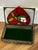 Mid-Century Modern Vintage Leaded Stained Glass Trinket Box For Sale - Image 3 of 15