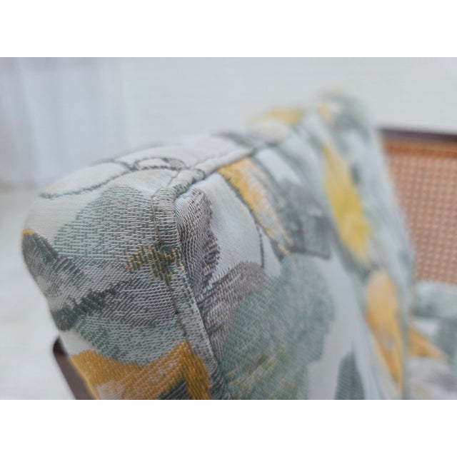 Mid-Century Modern Danish Plexus Armchair in Teak and Mesh by Illum Wikkelsø for CFC Silkeborg, 1970s For Sale - Image 3 of 18