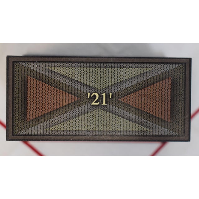 Late 20th Century The "21" Club East 52nd Street BLDG Desktop Wood Box Model For Sale - Image 5 of 14