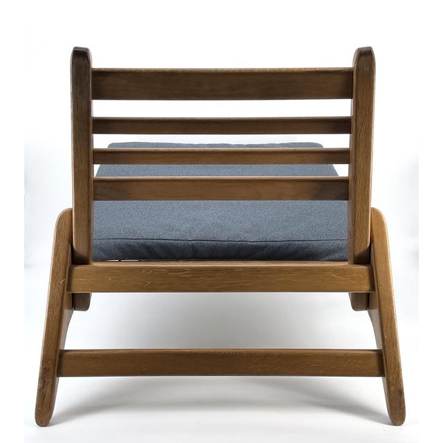 Brown Mid-Century Hunter Chair from Oak by Heger Heinz for Kunsthandwerk Annaberg Buchholz, Former GDR, 1960s For Sale - Image 8 of 10