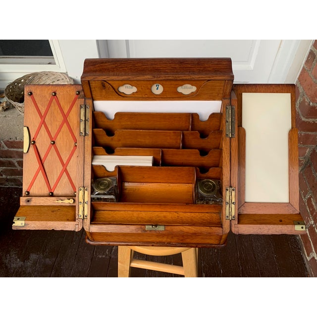 English Travel Desk C.. 1875, Gerald Mathias. For Sale - Image 3 of 8