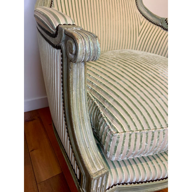 Early 21st Century Pair of Dennis and Leen, Louis XVI-style Montalembert Chairs For Sale - Image 5 of 10