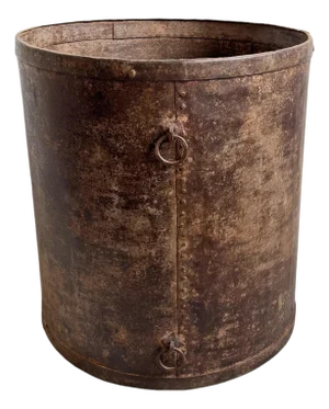 Vintage Iron Barrel