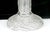 Antique American Brilliant Period Cut Glass Mushroom Lamp With Crystal Prisms For Sale - Image 9 of 9