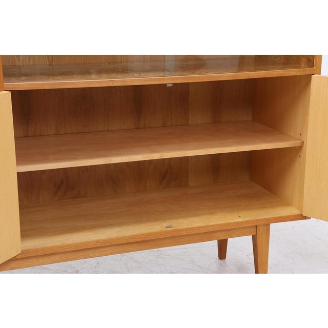 Mid-Century 602 Series Display Cabinet by Franz Ehrlich for Hellerau, 1950s For Sale - Image 11 of 16