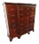 Chippendale Style 18 Drawer Cherry Gentleman’s Chest For Sale