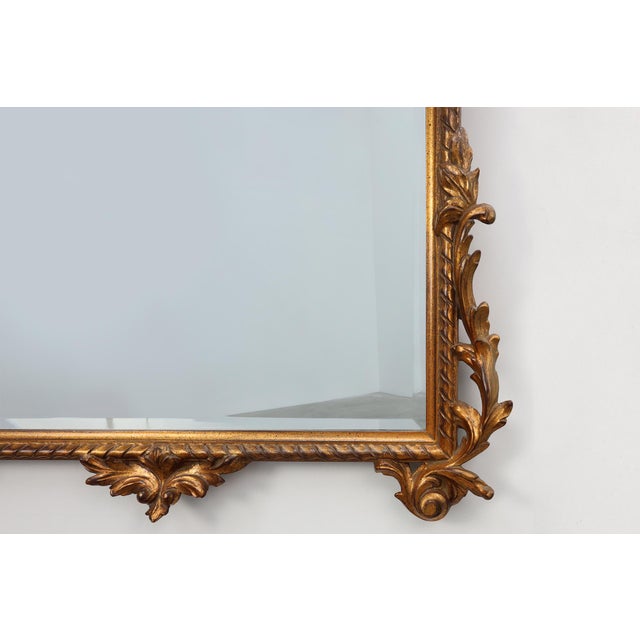 Large 20th Century Baroque Gilt Mirror by Deknudt, Belgium, 1960s For Sale - Image 4 of 12