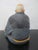 Japanese Hakata Urasaki Ceramic Doll Figurine Seated Elder Man Playing Drum For Sale - Image 4 of 6