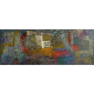 Miriam Bromberg, Cubist Abstract V, Oil on Canvas For Sale