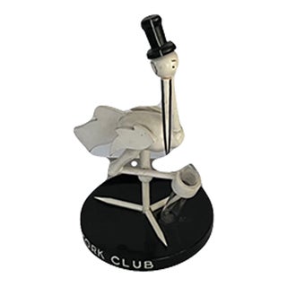 Stork Club Vintage Table Bud Vase For Sale
