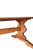 Vintage Tell City French Trestle Dining Table & 8 Rush-Seat Chairs For Sale - Image 4 of 5