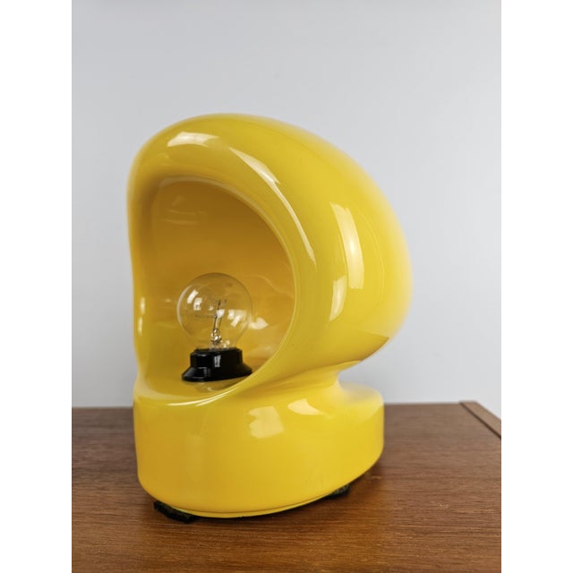 Yellow Table Lamps by Enzo Biolo for Il Picchio, 1960s, Set of 2 For Sale - Image 8 of 13