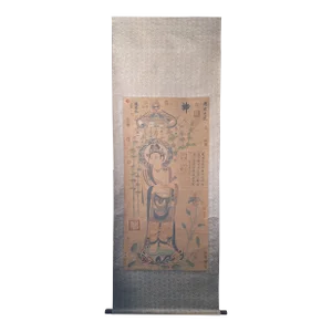 Chinese Standing Kuanyin Scroll