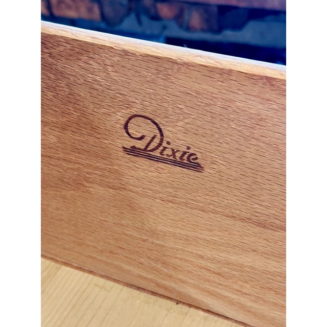 Vintage Mid Century Modern Dixie Tall Boy Dresser Storage For Sale - Image 12 of 12