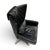 Black Leather Maua Swivel Chair with Lumbar Pillow from Design On Stock For Sale - Image 4 of 17
