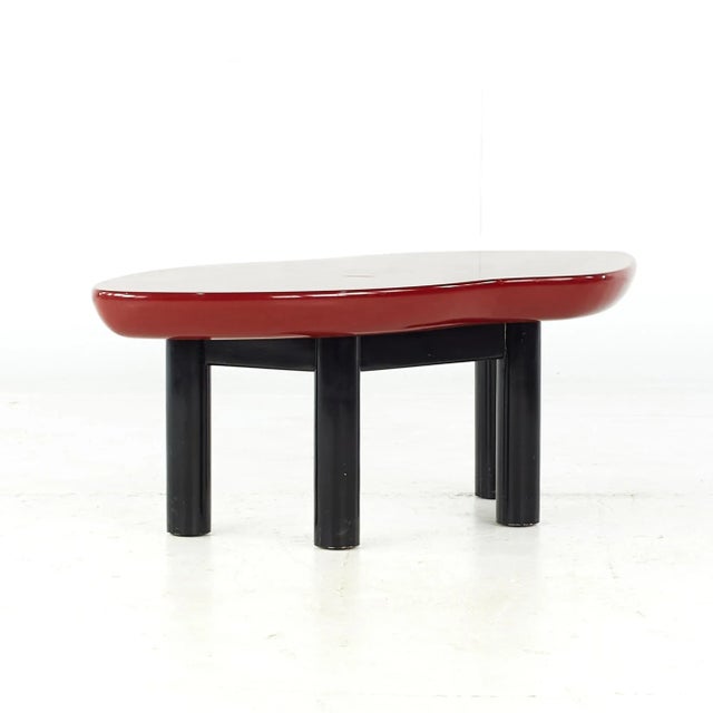 Jay Spectre Mid Century Joan Crawford Lips Coffee Table For Sale - Image 11 of 11