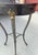 Campaign Ethan Allen Regency Style Faux Tessellated Horn Accent Table For Sale - Image 3 of 9