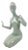 Woman Porcelain Figurine by Jiří Černoch for Royal Dux, 1960s For Sale